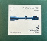 NEW SWAROVSKI Z5i 5-25x52 BT 4W-I 1