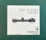 NEW SWAROVSKI Z5i+ 2-10x42 BT PLEX 30mm ILLUMINATED SCOPE 70203 - 13 of 14