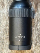 NEW SWAROVSKI Z6 1.7-10x42 PLEX 30mm SCOPE 59211 - 6 of 14