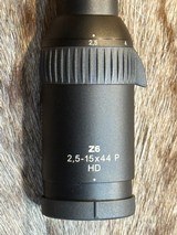 NEW SWAROVSKI Z6 2.5-15x44 GEN II BT PLEX 30mm SCOPE 59410 - 9 of 15