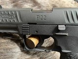 NEW WALTHER ARMS P22 Q 22LR PISTOL 3.4