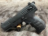 NEW WALTHER ARMS P22 Q 22LR PISTOL 3.4
