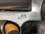 RUGER REDHAWK 44 REM MAG STAINLESS STEEL DOUBLE ACTION REVOLVER 5041 - 6 of 18