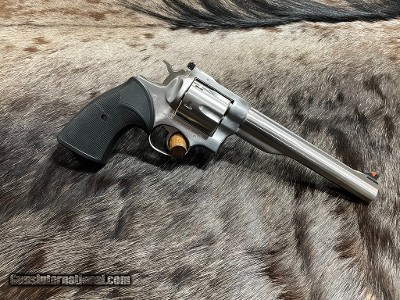 RUGER REDHAWK 44 REM MAG STAINLESS STEEL DOUBLE ACTION REVOLVER 5041