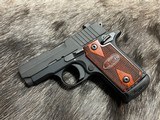 SIG SAUER P238 380 ACP ROSEWOOD GRIPS, DISPLAY MODEL 238380RG - 9 of 17