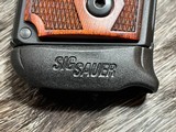 SIG SAUER P238 380 ACP ROSEWOOD GRIPS, DISPLAY MODEL 238380RG - 5 of 17