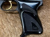 HECKLER & KOCH HK4 9K 380 ACP W/ GOLD TRIGGER & FACTORY 22LR CONVERSION KIT HK 4 - 7 of 15
