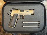 NEW NIGHTHAWK CUSTOM AGENT 2 COMMANDER RECON 1911 9MM SAND HAWK FINISH - LAYAWAY AVAILABLE - 22 of 25