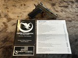NEW NIGHTHAWK CUSTOM AGENT 2 COMMANDER RECON 1911 9MM SAND HAWK FINISH - LAYAWAY AVAILABLE - 21 of 25