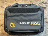 NEW NIGHTHAWK CUSTOM SAND HAWK GOV'T DOUBLE STACK 1911 9MM W/ IOS, UPGRADES - LAYAWAY AVAILABLE - 24 of 25