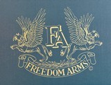 FREE SAFARI, NEW FREEDOM ARMS MODEL 83 PREMIER GRADE 454 CASULL 7.5