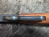 NEW BROWNING BL-22 GRADE II ENGRAVED 22LR BLUE, WALNUT, 20