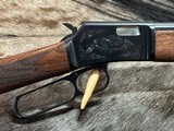 NEW BROWNING BL-22 GRADE II ENGRAVED 22LR BLUE, WALNUT, 20
