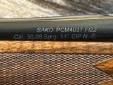 FREE SAFARI, NEW SAKO CUSTOM EXHIBITION, ENGRAVED 85 GRIZZLY ARCTOS 30-06 SPRINGFIELD W/ RINGS - LAYAWAY AVAILABLE - 14 of 24