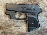 RUGER LCP 380 ACP, CRIMSON TRACE LASER, LEATHER HOLSTER, EXTRA MAG, DISPLAY MODEL 03701 - 10 of 25
