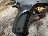 LNIB UNFIRED CZ 75 B 9MM BLACK W/ FACTORY CASE, CARTON, TOOLS, PAPERWORK - 2 of 23