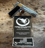 NEW NIGHTHAWK CUSTOM SHOP SPRINGFIELD GOV'T 1911 GARRISON ENGRAVED 45 ACP SFPX9420STGW - LAYAWAY AVAILABLE - 23 of 25