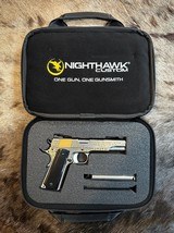 NEW NIGHTHAWK CUSTOM SHOP SPRINGFIELD GOV'T 1911 GARRISON ENGRAVED 45 ACP SFPX9420STGW - LAYAWAY AVAILABLE - 24 of 25