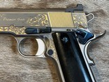 NEW NIGHTHAWK CUSTOM SHOP SPRINGFIELD GOV'T 1911 GARRISON ENGRAVED 45 ACP SFPX9420STGW - LAYAWAY AVAILABLE - 14 of 25