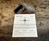 NEW NIGHTHAWK CUSTOM SHOP SPRINGFIELD GOV'T 1911 GARRISON ENGRAVED 45 ACP SFPX9420STGW - LAYAWAY AVAILABLE - 2 of 25