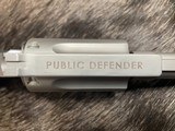 TAURUS JUDGE PUBLIC DEFENDER STAINLESS 45 COLT 410 2