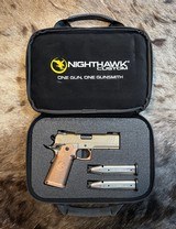 NEW NIGHTHAWK CUSTOM TRS COMMANDER DOUBLE STACK 4.25
