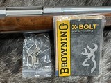 FREE SAFARI, LNIB UNFIRED BROWNING X-BOLT WHITE GOLD MEDALLION 300 WIN MAG 26