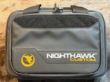 NEW NIGHTHAWK CUSTOM GRP GOV'T 1911 9MM, IOS CUT, RECON RAIL, IOS PLATE AND OTHER UPGRADES - LAYAWAY AVAILABLE - 23 of 24
