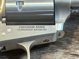 NEW FREEDOM ARMS MODEL 83 PREMIER GRADE 44 REM MAG W/ UPGRADES, FREE SAFARI - 7 of 24