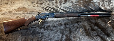 NEW WINCHESTER 1873 DELUXE SPORTING 45 COLT 1/2 OCT 1/2 ROUND GOOD WOOD 534259141 - LAYAWAY AVAILABLE