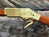 NEW UBERTI 1866 WINCHESTER YELLOWBOY 22LR LEVER RIFLE 24