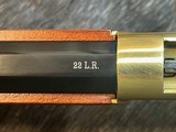 NEW UBERTI 1866 WINCHESTER YELLOWBOY 22LR LEVER RIFLE 24