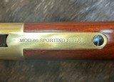 NEW UBERTI 1866 WINCHESTER YELLOWBOY 22 MAGNUM (WMR) LEVER RIFLE 24