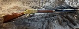 NEW UBERTI 1866 WINCHESTER YELLOWBOY 22 MAGNUM (WMR) LEVER RIFLE 24