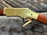 NEW UBERTI 1866 WINCHESTER YELLOWBOY 22 MAGNUM (WMR) LEVER RIFLE 24