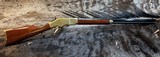 NEW UBERTI 1866 WINCHESTER YELLOWBOY 22 MAGNUM (WMR) LEVER RIFLE 24