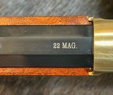 NEW UBERTI 1866 WINCHESTER YELLOWBOY 22 MAG (WMR) LEVER RIFLE 24