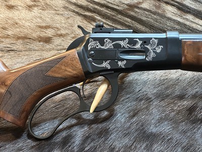 FREE SAFARI, NEW ENGRAVED BIG HORN ARMORY MODEL 89 SPIKE DRIVER 500 S&W, FANCY WALNUT STOCK - LAYAWAY AVAILABLE