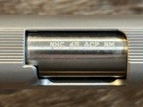 LNIB NIGHTHAWK CUSTOM T3 STAINLESS OFFICER 45 ACP 1911 - LAYAWAY AVAILABLE - 15 of 25