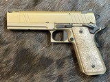 NIGHTHAWK CUSTOM SINGLE STACK SAND HAWK GOV'T 1911 9mm w/ IOS, DINOSAUR BONE GRIPS - LAYAWAY AVAILABLE - 11 of 25