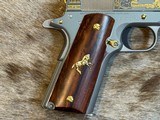 COLT SK CUSTOM 1911 45 ACP #39 OF 200 GADSDEN MONTEZUMA LOST STATE SERIES - LAYAWAY AVAILABLE - 3 of 25