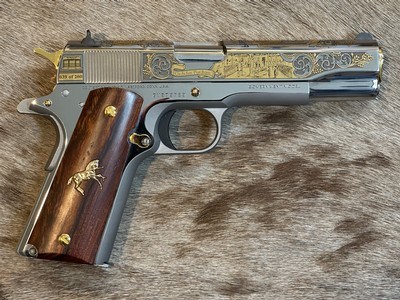 COLT SK CUSTOM 1911 45 ACP #39 OF 200 GADSDEN MONTEZUMA LOST STATE SERIES - LAYAWAY AVAILABLE
