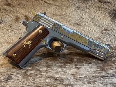 COLT SK CUSTOM 1911 45 ACP #57 OF 200 GADSDEN MONTEZUMA LOST STATE SERIES - LAYAWAY AVAILABLE