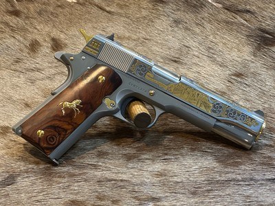 COLT SK CUSTOM 1911 45 ACP #167 OF 200 GADSDEN MONTEZUMA LOST STATE SERIES - LAYAWAY AVAILABLE