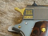 COLT SK CUSTOM 1911 45 ACP #167 OF 200 GADSDEN MONTEZUMA LOST STATE SERIES - LAYAWAY AVAILABLE - 5 of 25