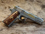 COLT SK CUSTOM 1911 45 ACP #167 OF 200 GADSDEN MONTEZUMA LOST STATE SERIES - LAYAWAY AVAILABLE - 1 of 25