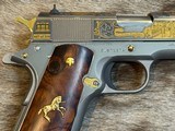 COLT SK CUSTOM 1911 45 ACP #167 OF 200 GADSDEN MONTEZUMA LOST STATE SERIES - LAYAWAY AVAILABLE - 4 of 25