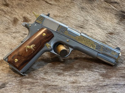 COLT SK CUSTOM 1911 45 ACP #157 OF 200 GADSDEN MONTEZUMA LOST STATE SERIES - LAYAWAY AVAILABLE