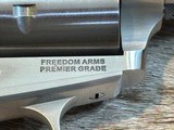 NEW FREEDOM ARMS MODEL 97 PREMIER GRADE 17HMR 7.5
