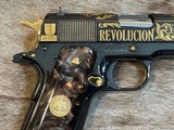 NEW COLT SK CUSTOM 1911 38 SUPER +P #255 OF 300 PRESIDENTE MADERO MEXICAN WAR SKC-REV-MDERO38 - LAYAWAY AVAILABLE - 4 of 25
